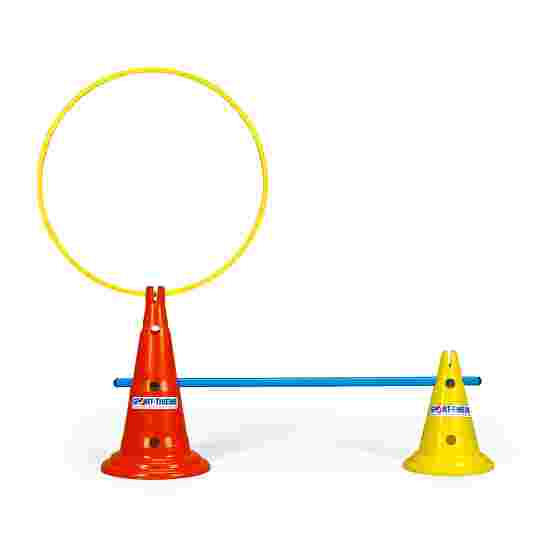 Sport-Thieme &quot;Multi&quot; Activity Cone Yellow, 30 cm, 8 holes