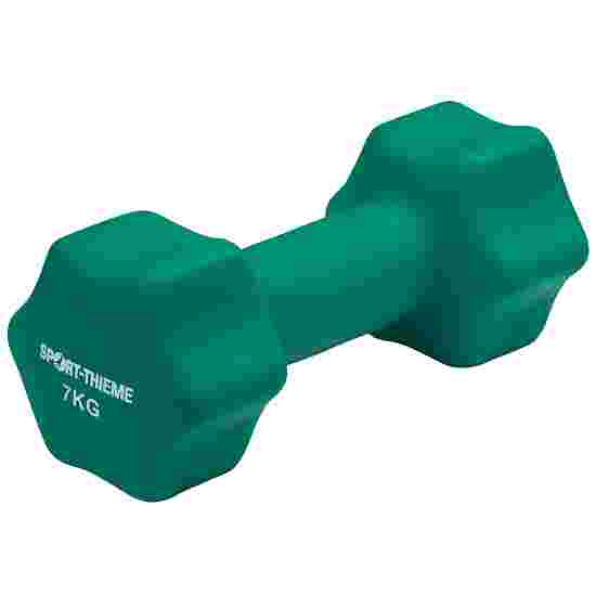 Sport-Thieme &quot;Neoprene&quot; Dumbbell 7 kg, Dark green