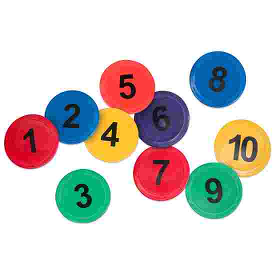 Sport-Thieme &quot;Numbers and/or Letters&quot; Floor Markers Numbers 1–10