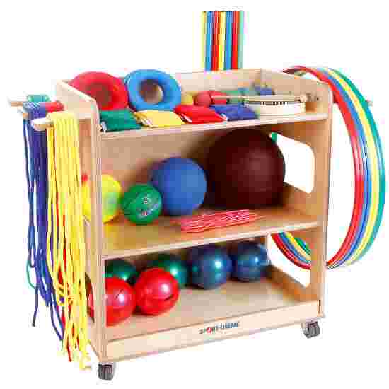 Sport-Thieme &quot;Nursery &amp; Primary School&quot; Set of Gymnastics Equipment With storage trolley