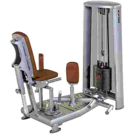 Sport-Thieme &quot;OV&quot; Hip Abductor/Adductor Machine With black perforated plate covering