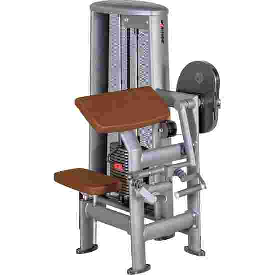 Sport-Thieme &quot;OV&quot; Preacher Curl Machine With black perforated-sheet cover