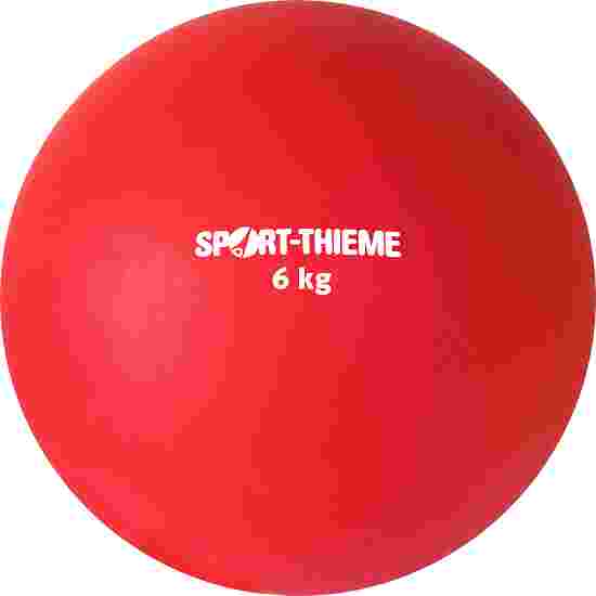 Sport-Thieme Plastic Shot Put 6 kg, red ø 140 mm