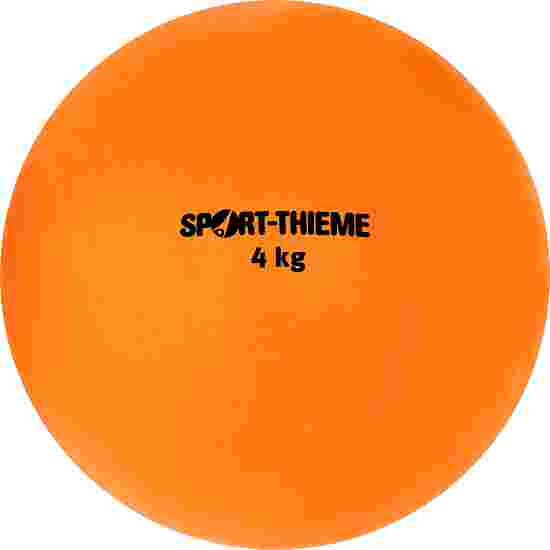 Sport-Thieme &quot;Plastic&quot; Training Shot Put 4 kg, orange, ø 134 mm
