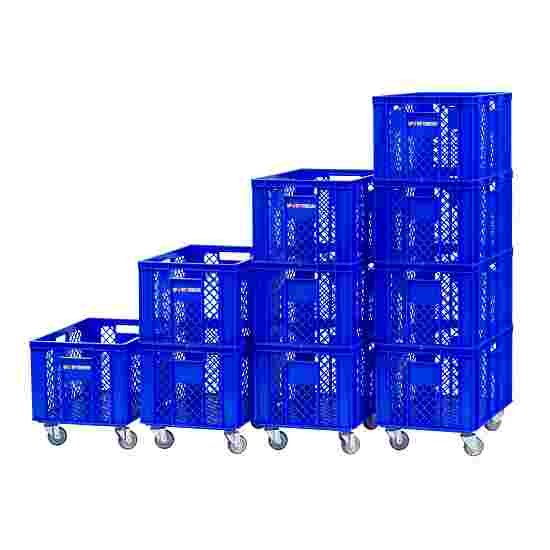 Kunststoff Poolnoodle Trolley klein, 72x65x105 cm, blau