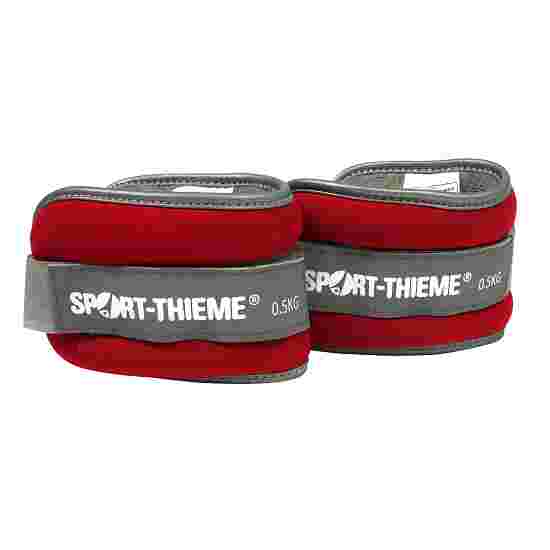 Sport-Thieme &quot;Premium&quot; Weight Cuffs 0.5 kg, red