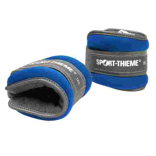 Sport-Thieme &quot;Premium&quot; Weight Cuffs 1 kg, blue