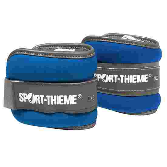 Sport-Thieme &quot;Premium&quot; Weight Cuffs 1 kg, blue