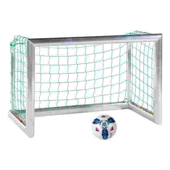 Sport-Thieme &quot;Professional&quot; Mini Football Goal Incl. net, green (mesh size 10 cm), 1.20×0.80 m, goal depth 0.70 m