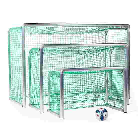 Sport-Thieme &quot;Protection&quot; Mini Football Goal 1.20×0.80 m, goal depth 0.70 m, Incl. net, green (mesh size 4.5 cm)