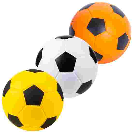 Sport-Thieme &quot;PU Football&quot; Soft Foam Ball Yellow-black, 15 cm