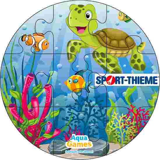 Sport-Thieme &quot;Puzzle&quot; Underwater Pool Game Coral, Curved