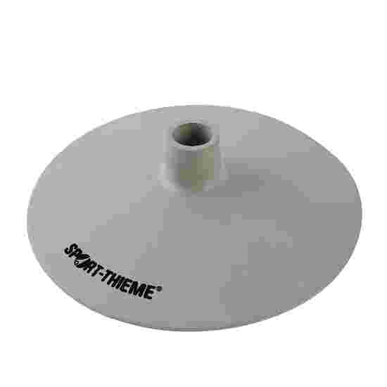 Sport-Thieme Round Base 0.75 kg, Grey (abrasion-resistant)