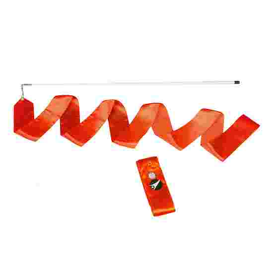 Sport-Thieme &quot;RSG&quot; Gymnastics Ribbon with baton Girl, Orange, 5 m