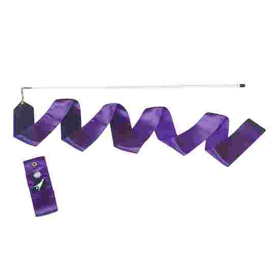 Sport-Thieme &quot;RSG&quot; Gymnastics Ribbon with baton Girl, Purple, 5 m