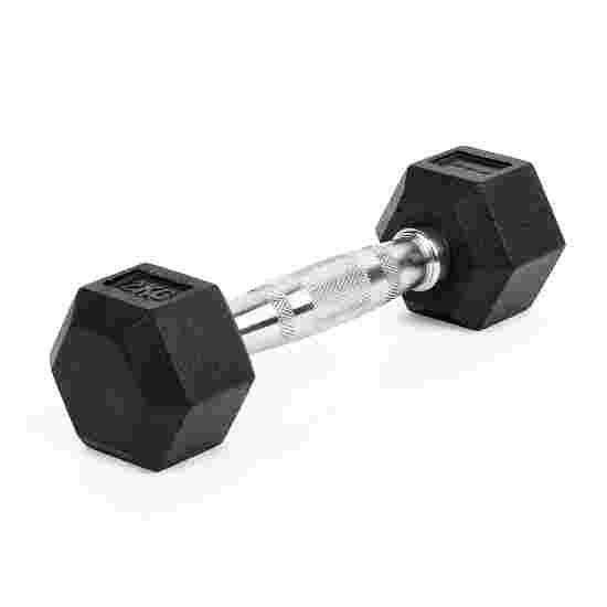 Sport-Thieme &quot;Rubber Hex&quot; Dumbbell 2 kg