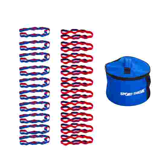 Sport-Thieme School and Club Set of &quot;Flex-Loop&quot; Elasticated Textile Bands