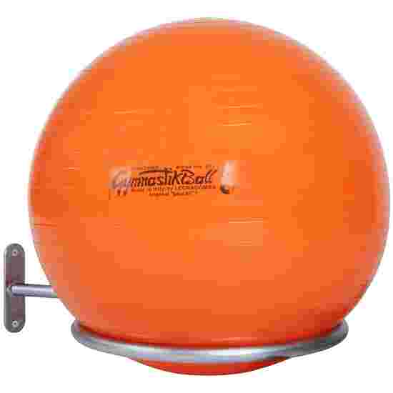 Exercise ball clearance holder