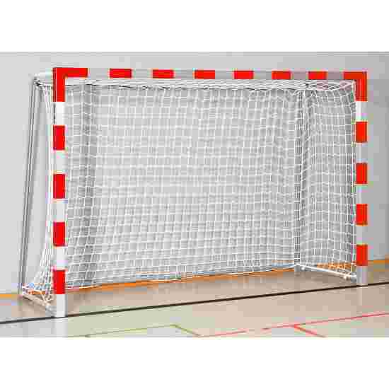Sport-Thieme stands in ground sockets, 3x2 m Handball Goal Bolted corner joints, Red/silver