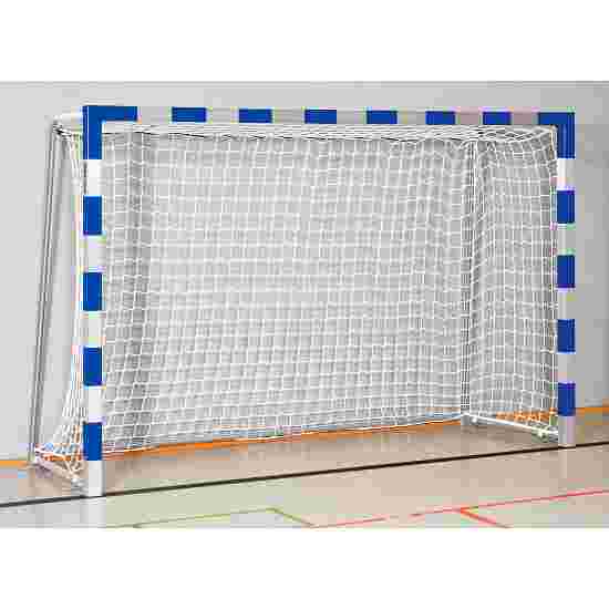 Sport-Thieme stands in ground sockets, 3x2 m Handball Goal Bolted corner joints, Blue/silver