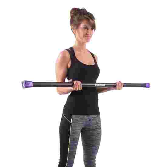 Sport-Thieme &quot;Steel Weighted Bar&quot; Weighted Bar 6 kg, Purple