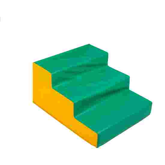 Sport-Thieme &quot;Stepps&quot; for Foam Building Block Foam Building Block 3-step, 60x60x30 cm       