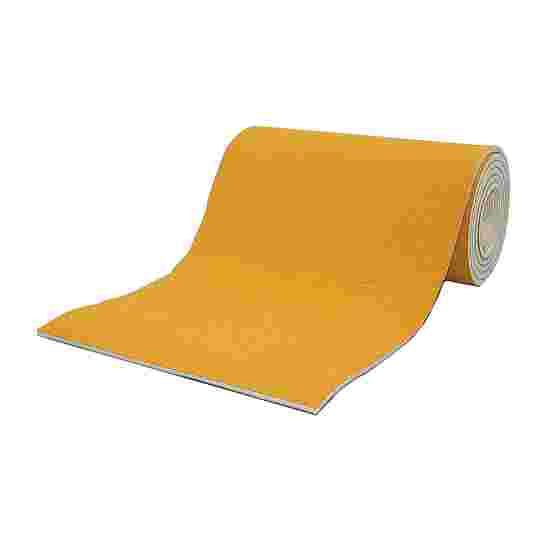 Sport-Thieme &quot;Super&quot;, per metre Roll-Up Mat Width 150 cm, amber-coloured, 25 mm