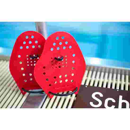 Sport-Thieme &quot;Swim-Power&quot; Hand Paddles Size L, 23x19 cm, red