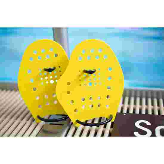 Sport-Thieme Swim-Power Paddles Size M, 21x18 cm, yellow