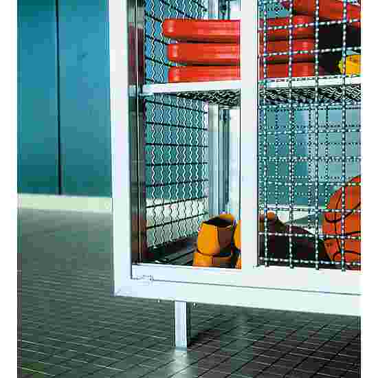 Sport-Thieme &quot;Swimming Pool&quot; Wire Storage Trolley 150x62x148 cm, With feet