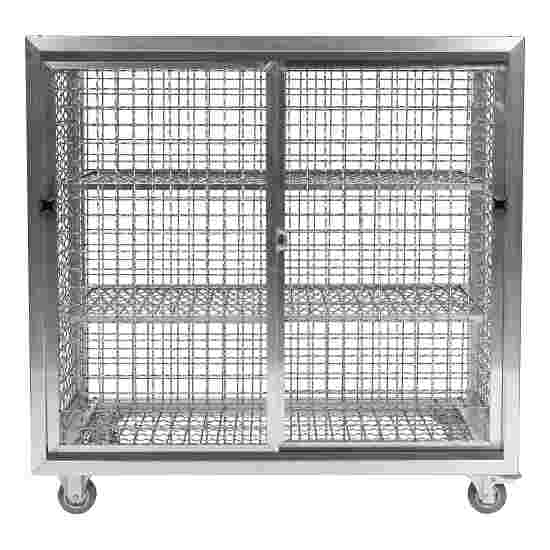Sport-Thieme &quot;Swimming Pool&quot; Wire Storage Trolley 125x62x125 cm, With wheels