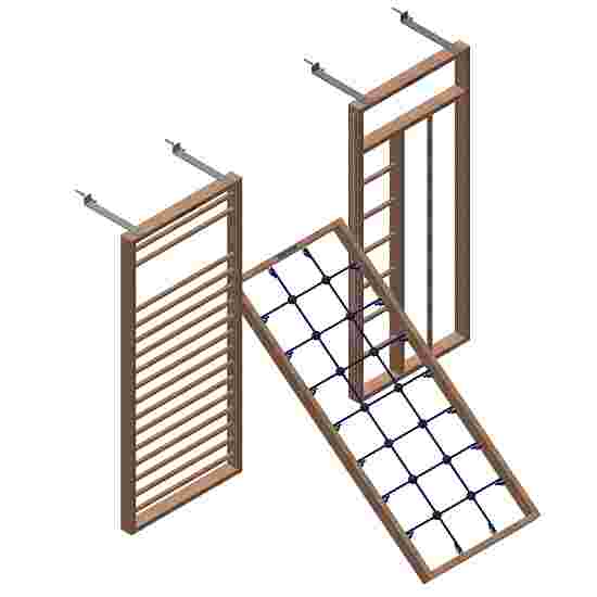 Sport-Thieme &quot;TuWa Climbing Wall 3&quot; Gymnastics Wall Combination Without fall protection mats