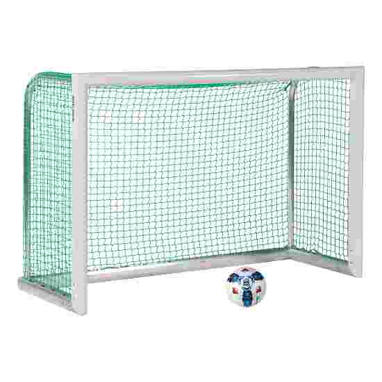 Sport-Thieme White, Powder-Coated &quot;Professional Compact&quot; Mini Football Goal 1.80×1.20 m, Incl. net, green (mesh size 4.5 cm)
