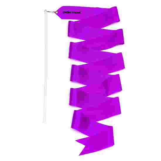 Sport-Thieme with Baton, 2 m Gymnastics Ribbon Purple