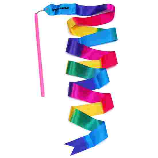 Sport-Thieme with Baton &quot;Multicoloured&quot; Gymnastics Ribbon 6 m