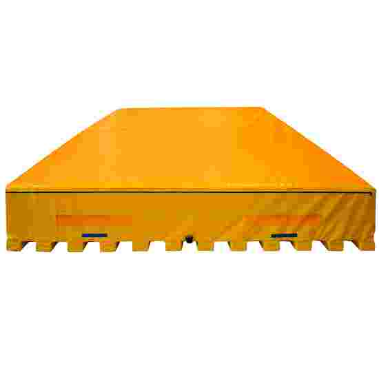 Sport-Thieme with integrated slatted base High Jump Mat Yellow, 400x250x60 cm