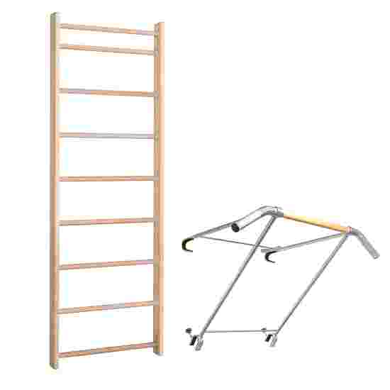 Sport-Thieme with Pull-Up Bar &quot;Premium&quot; Wall Bars Wall bars: 230x80 cm