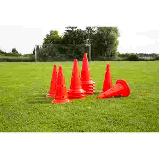 Sportifrance &quot;Multi-Aktion&quot; Marking Cones 50-cm-tall cones, red
