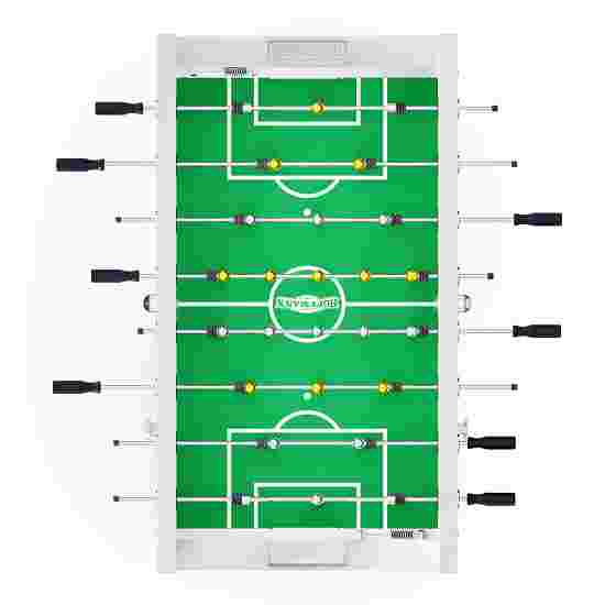 Sportime &quot;Comfort&quot; Football Table White, Silver vs gold