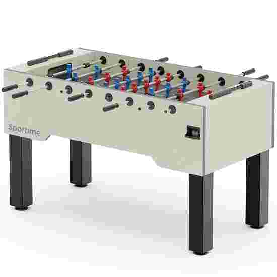 Sportime &quot;Dragon Steel&quot; Table Football Table Blue guardians vs red dragons, Hamilton White, grey playfield