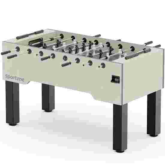 Sportime &quot;Dragon Steel&quot; Table Football Table Black guardians vs white dragons, Hamilton White, grey playfield