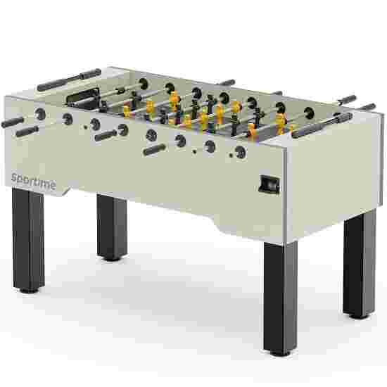 Sportime &quot;Dragon Steel&quot; Table Football Table Black guardians vs yellow dragons, Hamilton White, grey playfield