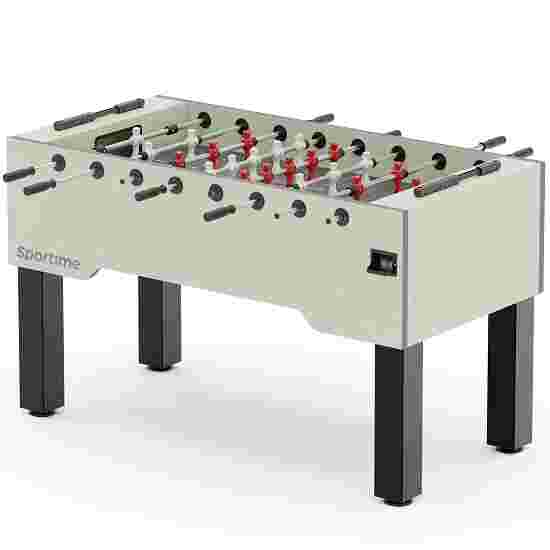 Sportime &quot;Dragon Steel&quot; Table Football Table White guardians vs red dragons, Hamilton White, grey playfield