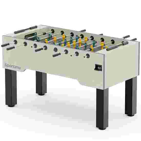 Sportime &quot;Dragon Steel&quot; Table Football Table Green guardians vs yellow dragons, Hamilton White, grey playfield