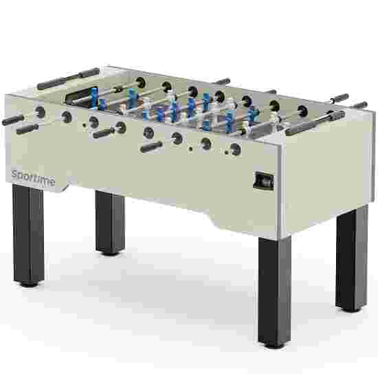 Sportime &quot;Dragon Steel&quot; Table Football Table Blue guardians vs white dragons, Hamilton White, grey playfield