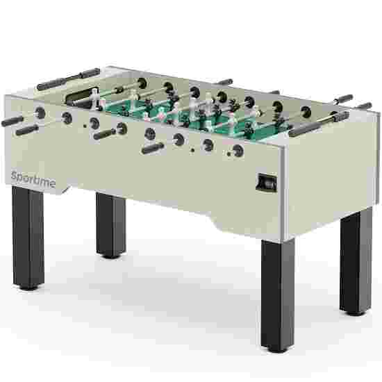 Sportime &quot;Dragon Steel&quot; Table Football Table White guardians vs black dragons, Hamilton White, green playfield