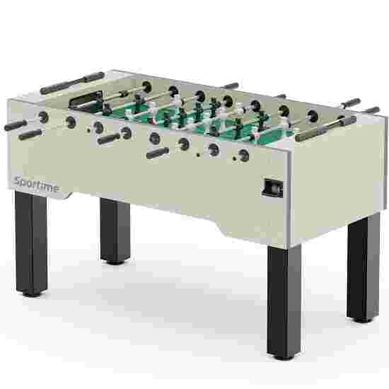 Sportime &quot;Dragon Steel&quot; Table Football Table Black guardians vs white dragons, Hamilton White, green playfield