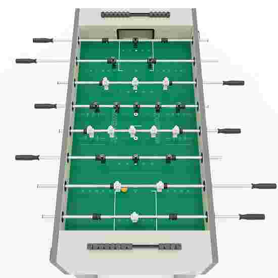 Sportime &quot;Dragon Steel&quot; Table Football Table Black guardians vs white dragons, Hamilton White, green playfield