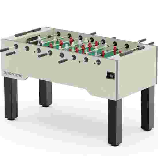 Sportime &quot;Dragon Steel&quot; Table Football Table White guardians vs red dragons, Hamilton White, green playfield