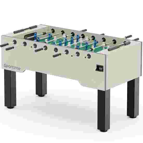 Sportime &quot;Dragon Steel&quot; Table Football Table Blue guardians vs white dragons, Hamilton White, green playfield